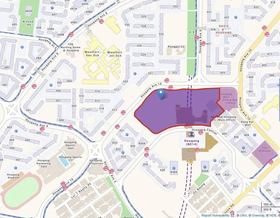 Developer render of Hougang Central GLS