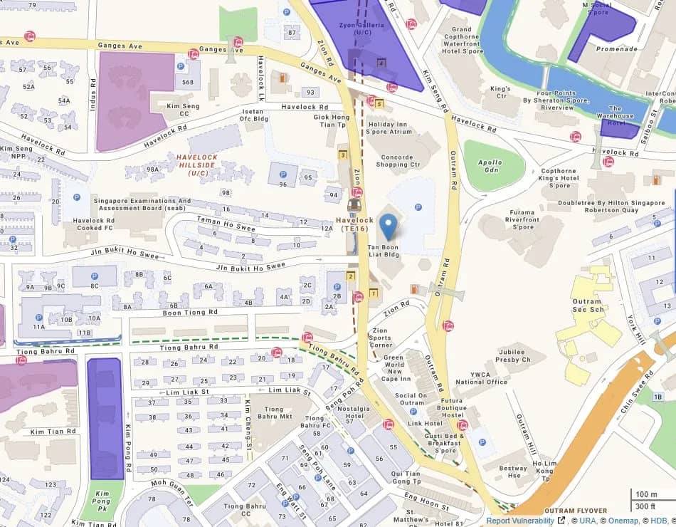 Developer render of Tan Boon Liat Redevelopment