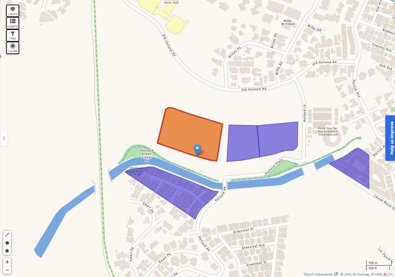 Developer render of Holland Plain GLS (2H2026 — planned tender)