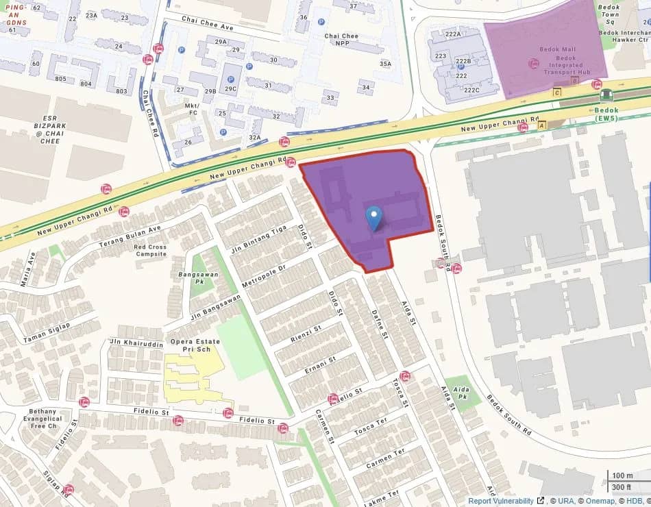 Developer render of New Upper Changi Road GLS