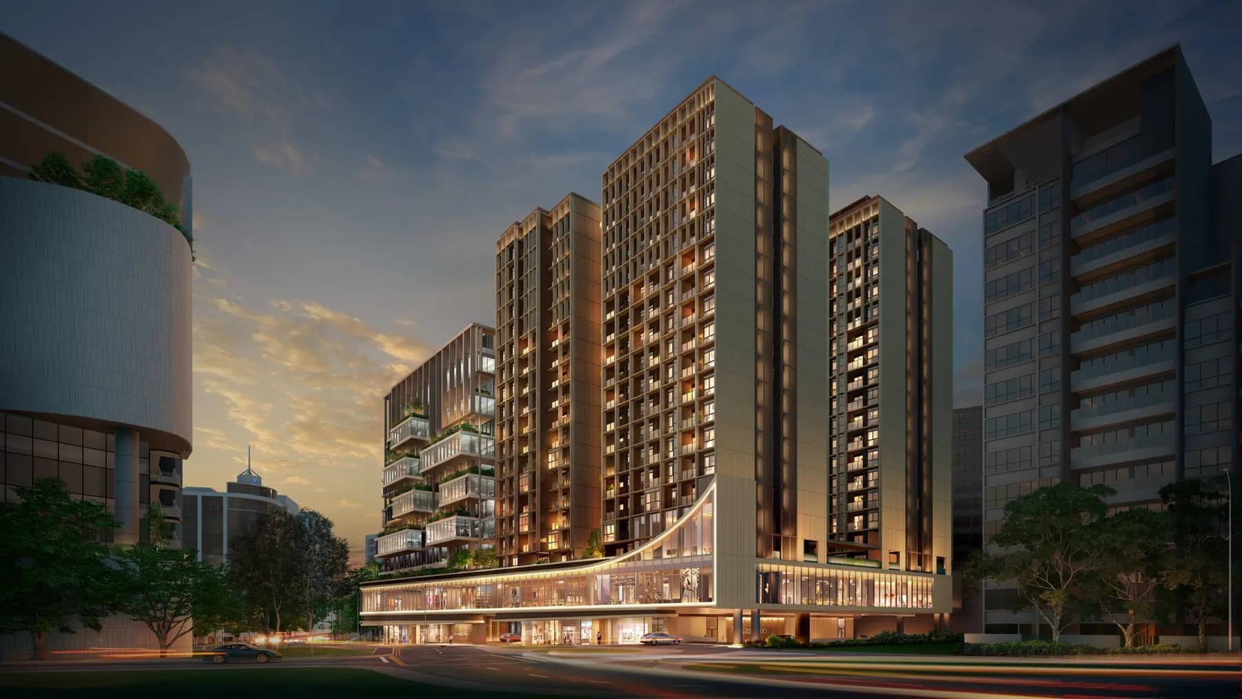 Developer render of The Collective At One Sophia