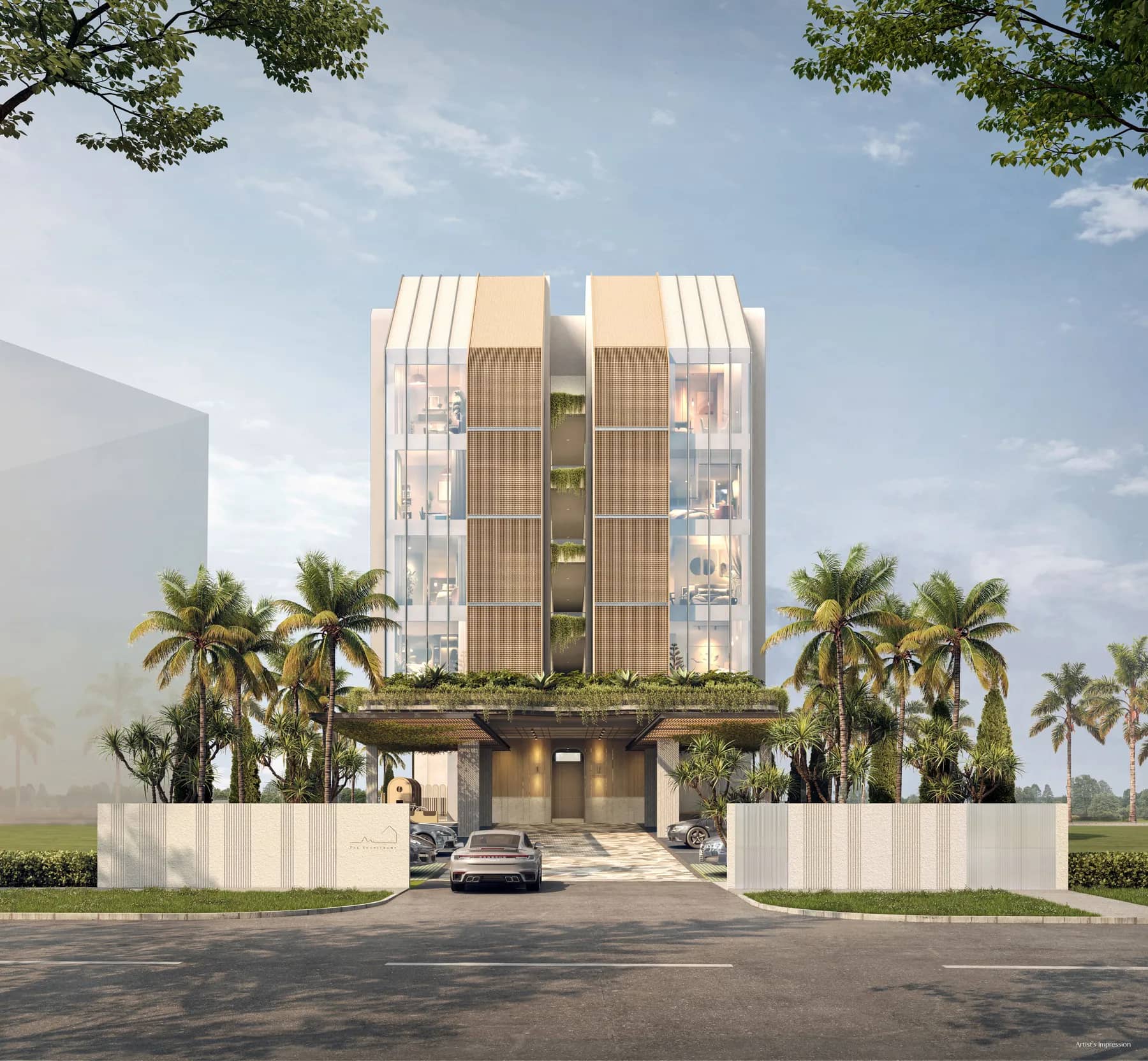 Developer render of The Shorefront