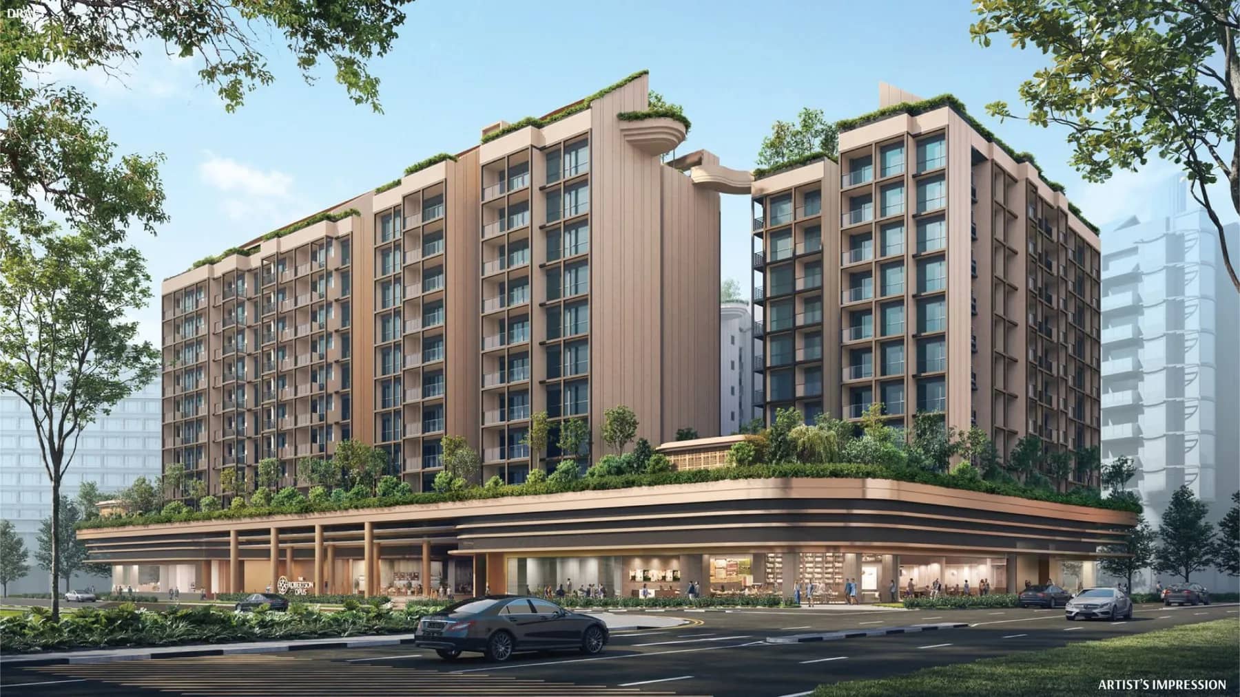 Developer render of The Robertson Opus