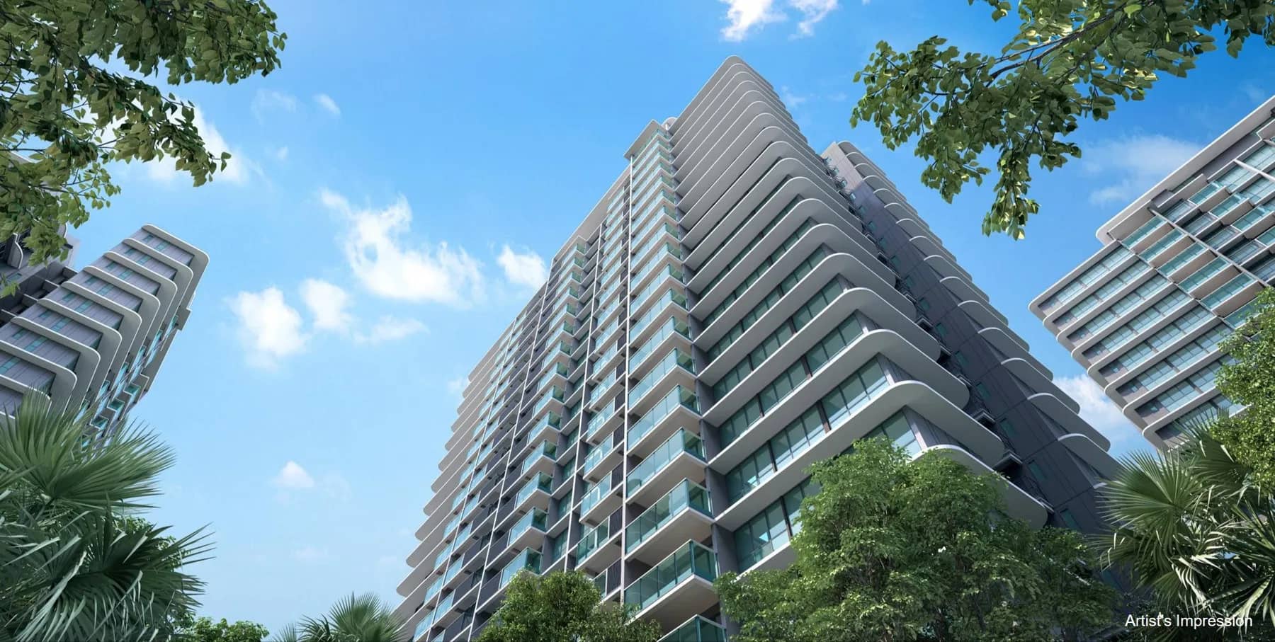 Developer render of Chuan Park 鑫丰瑞府