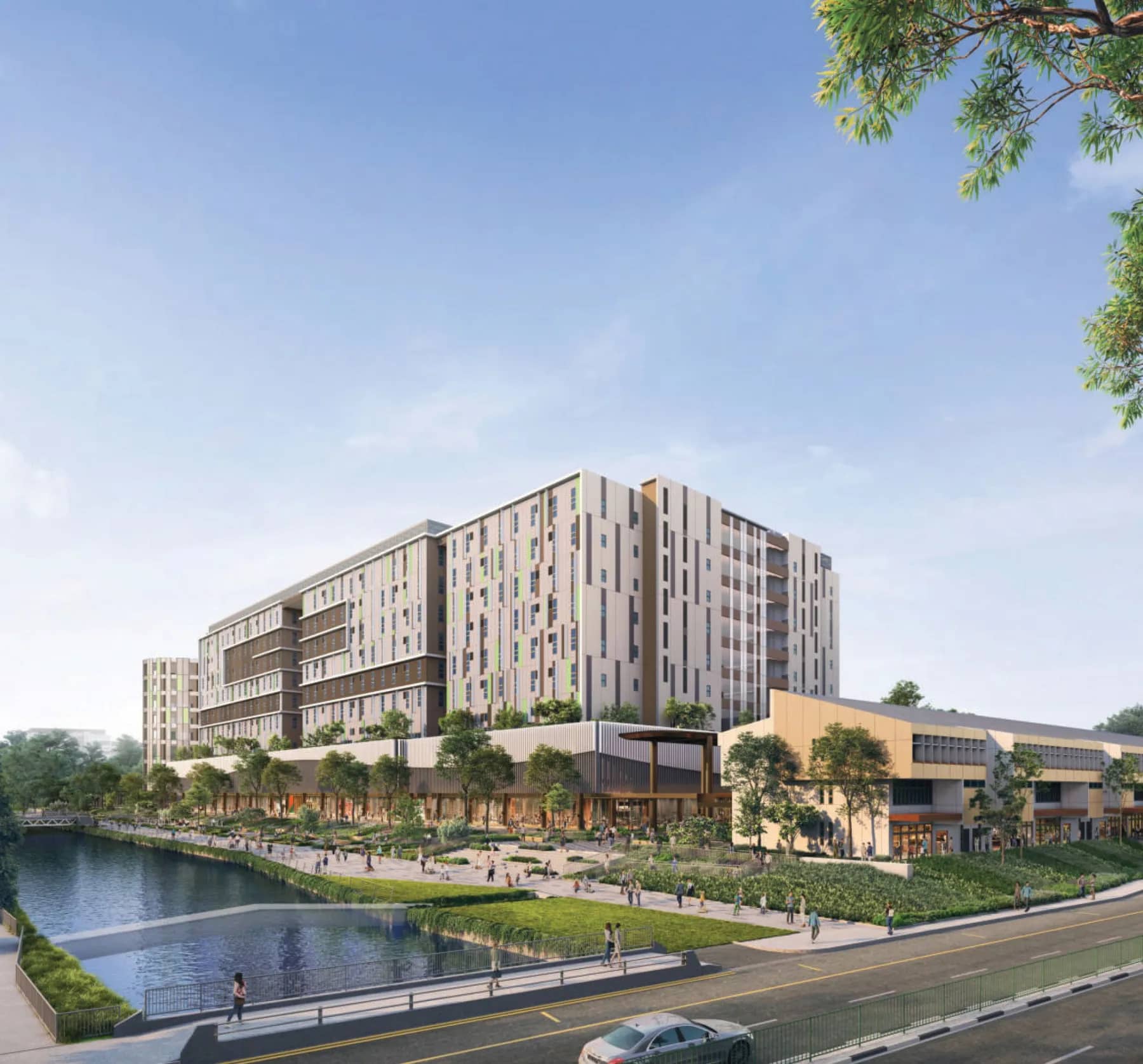 Developer render of Gourmet Xchange